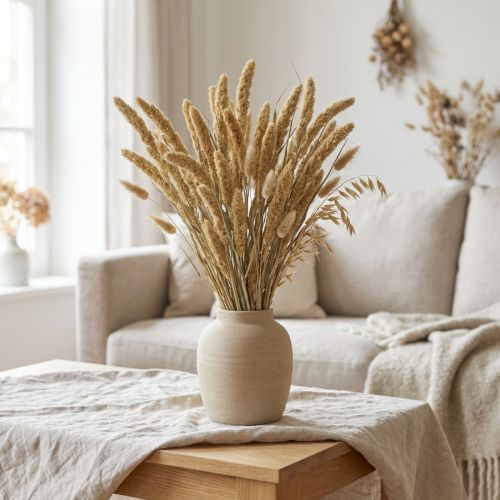 Article Set de Hirse Séchée Naturelle pour Décoration Intérieure - 60g