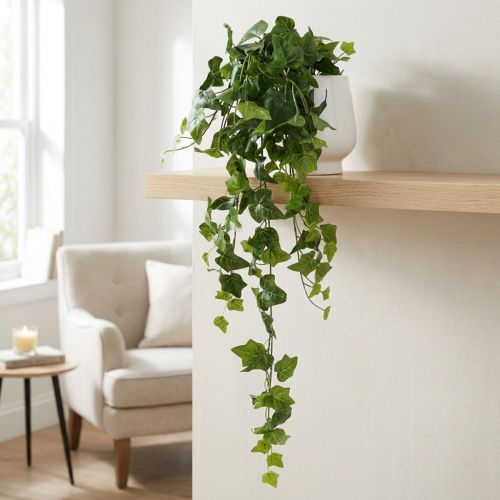 Lierre artificiel vert 90 cm plante décorative réaliste | Floristik24.fr