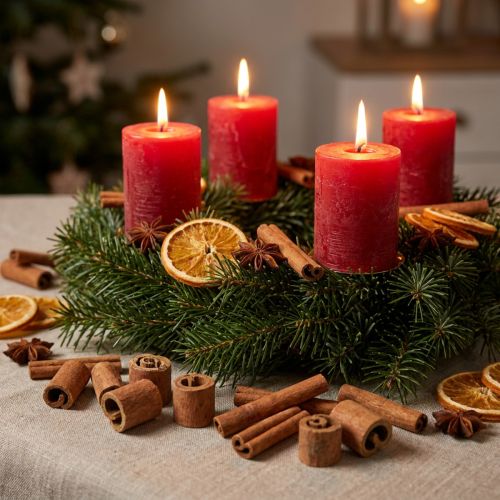 Bâtons de cannelle de décoration de Noël, cannelle séchée 2-3,5 cm 500g | Floristik24.fr