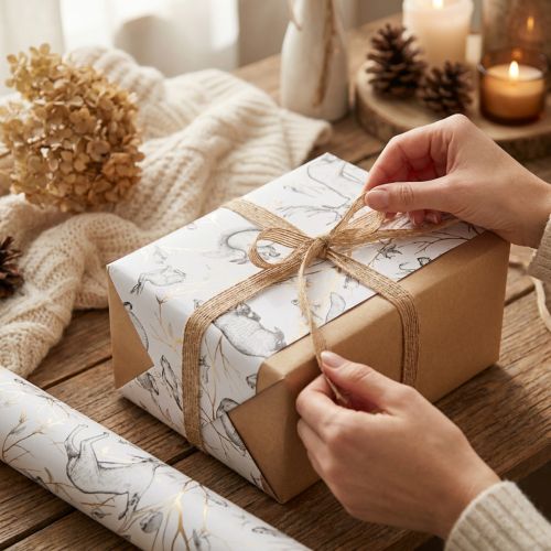 Rouleau de papier cadeau