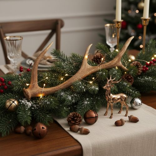 Grand bois décoratif en résine marron 50 cm | Floristik24.fr