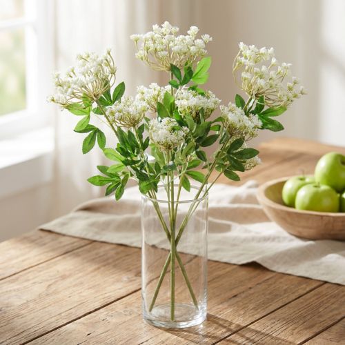 Fleurs Artificielles Champêtres Daucus Carota - Lot de 3 Tiges | Floristik24.fr
