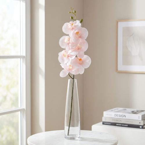 Orchidée Artificielle Phalaenopsis Rose 83cm | Floristik24.fr