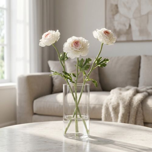 Ranunculus artificiel avec