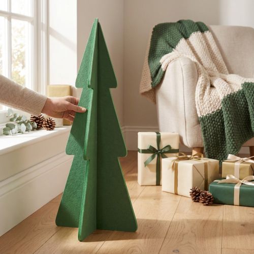 Sapin de Noël en feutrine verte 80 cm | Floristik24.fr