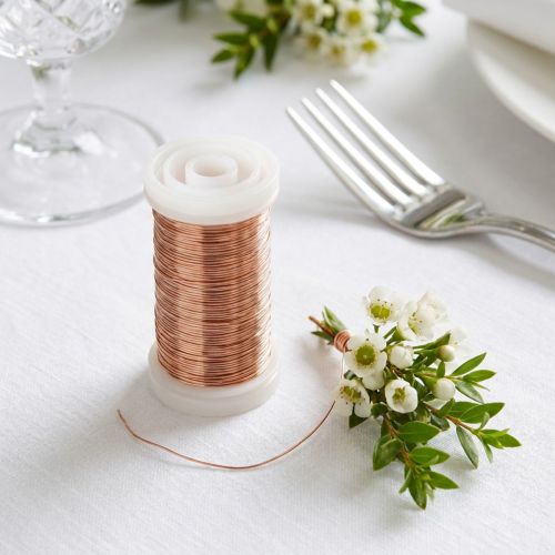 Article Fil Myrte Cuivre 0,30 mm 100 g pour Décoration et Loisirs Créatifs