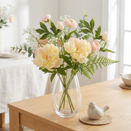 Branche de pivoines