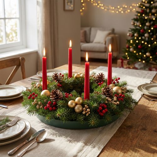Anneau de mousse florale avec support en plastique vert Ø30 cm (lot de 2) | Floristik24.fr