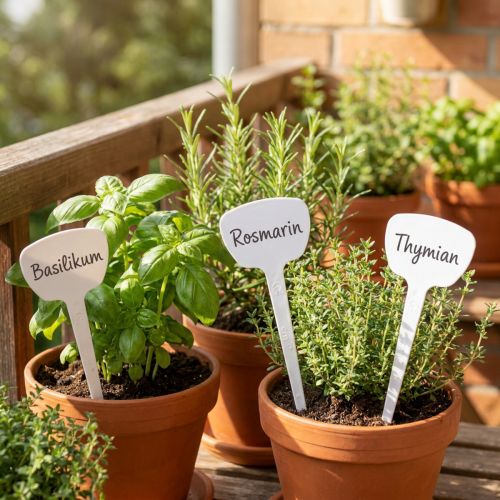 Étiquettes de Plantes en Plastique 10 cm - Lot de 100 | Floristik24.fr