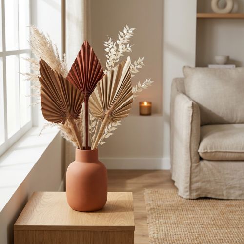 Palmes séchées décoratives Maroc, mélange de couleurs, 30 pièces | Floristik24.fr