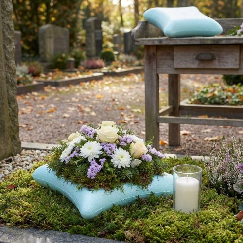Coussin en Styropor 25 x 25 cm - Lot de 2 | Floristik24.fr