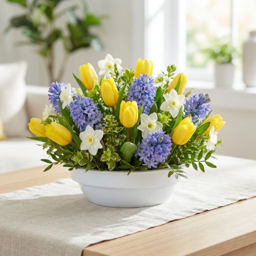 Coupe pour compositions florales en plastique blanc Ø12 cm - Lot de 25 | Floristik24.fr