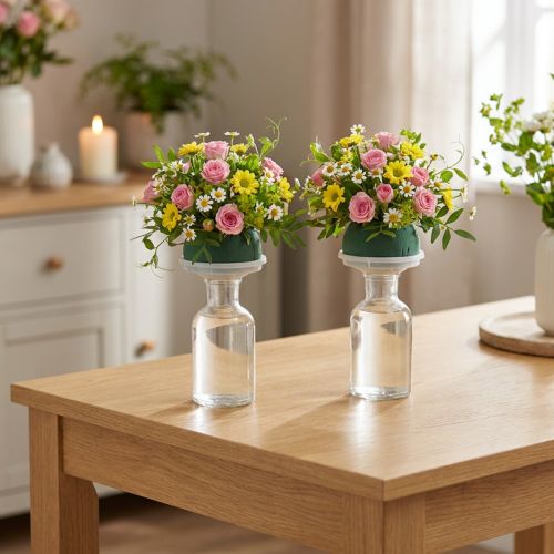 Mousse Florale Demi-Sphères pour Décoration Florale Ø6,5 cm Lot de 6 | Floristik24.fr