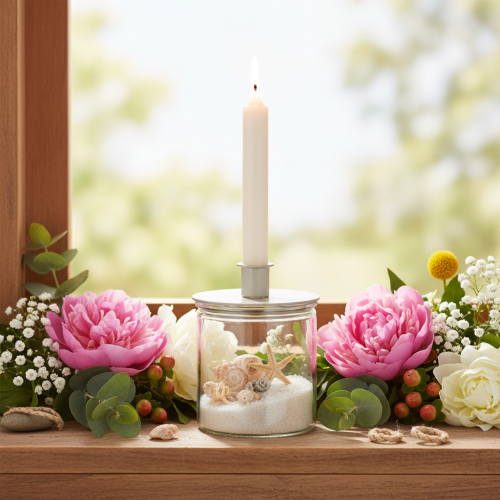 Vase cylindrique en verre transparent 10 cm lot de 3 pièces | Floristik24.fr