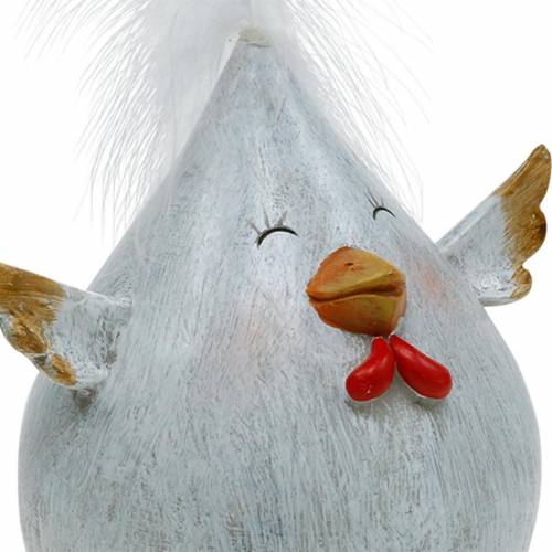 Article Poussin Joyeuses Pâques, figurine de poulet, décoration de table, Pâques, poussin décoratif 9cm
