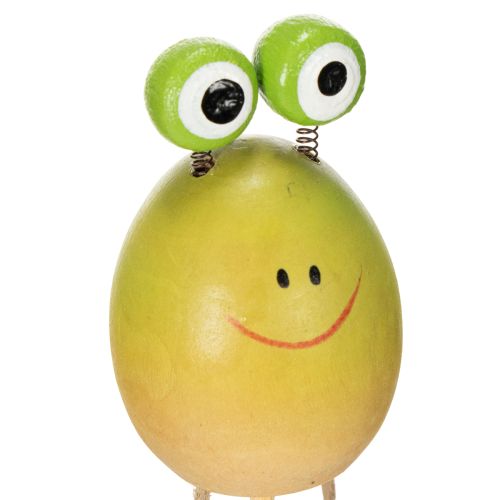 Article Tuteurs en forme de grenouille pour décorer les pots de fleurs au printemps ou en été, 34 cm, lot de 6