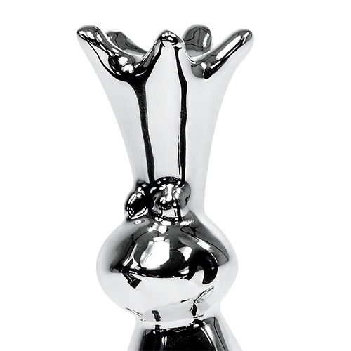Roi grenouille 10,5cm Argent 1P