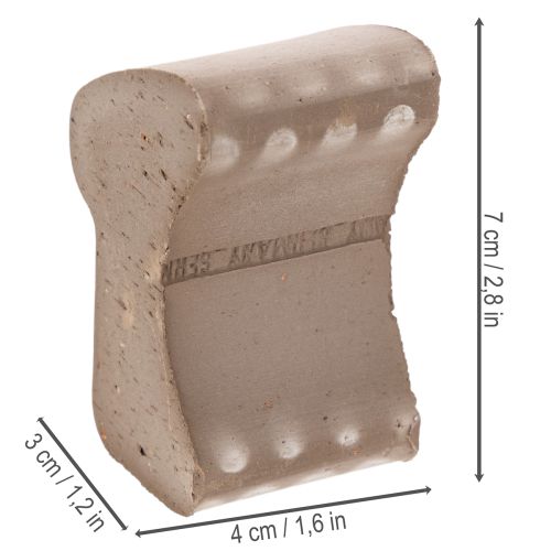Pieds pour pots de fleurs, rehausseurs pratiques, accessoires pour balcon et terrasse, 7 cm, lot de 3 | Floristik24.fr