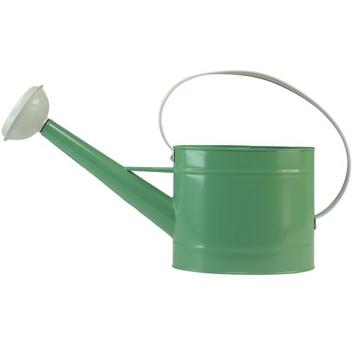 Arrosoir décoratif jardinière en métal vert clair 52,5×15×30cm