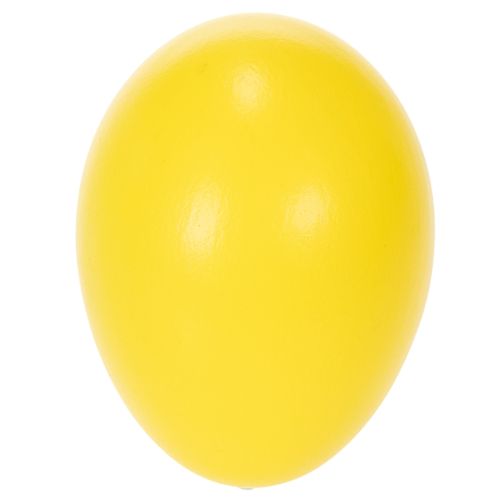 Article Décoration de Pâques en forme d'œufs d'oie véritables, pour une décoration printanière, 7 cm, lot de 10.