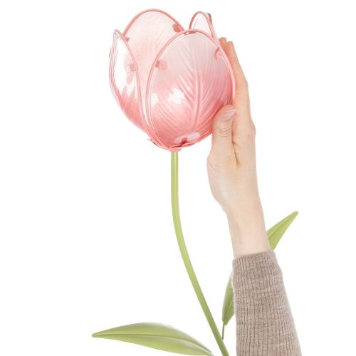 Tulipe décorative à tuteurer pour massifs et bordures, 94 cm | Floristik24.fr