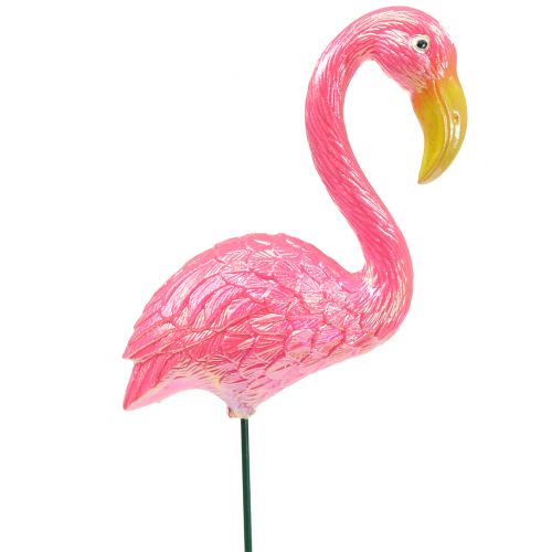 Floristik24 Bouchon de jardin flamant rose 15cm