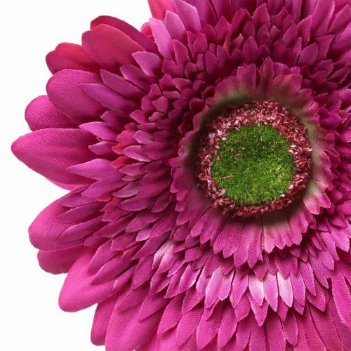 Floristik24 Gerbera artificiel Violet 62cm 6pcs