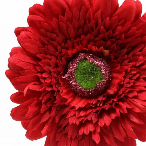 Article Gerbera artificiel Rouge 62cm 6pcs