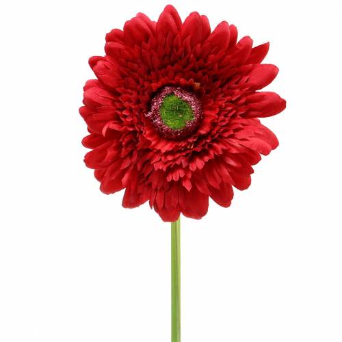 Gerbera artificiel Rouge 62cm 6pcs