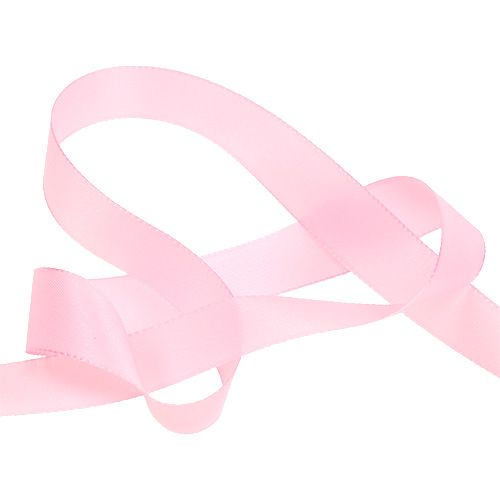 Article Ruban cadeau et décoration 50m rose clair