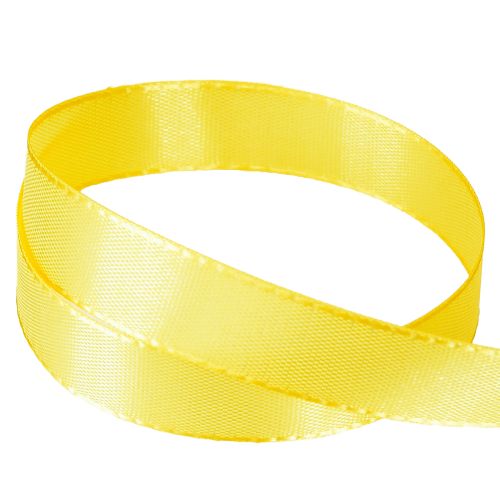 Article Ruban cadeau et décoration 10mm x 50m jaune