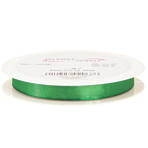 Article Ruban cadeau et décoration 15 mm x 50 m vert foncé