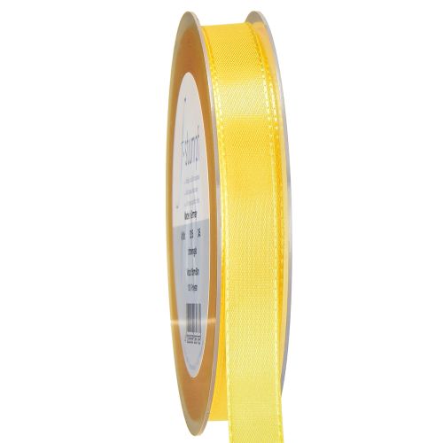 Ruban cadeau et décoration 15mm x 50m jaune