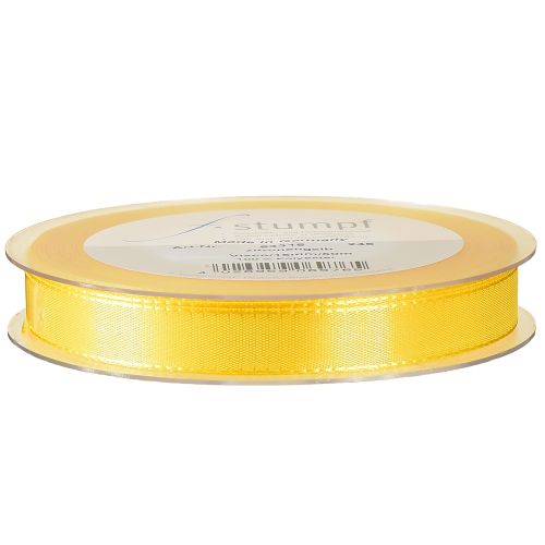 Article Ruban cadeau et décoration 15mm x 50m jaune