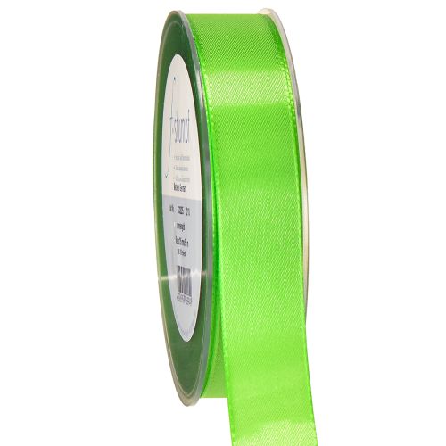 Floristik24 Ruban cadeau et décoration vert clair 25 mm 50 m