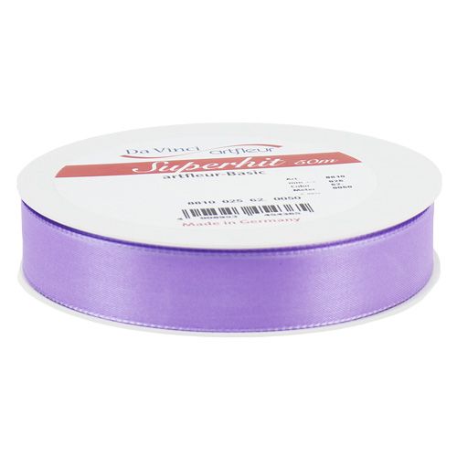 Article Ruban cadeau et décoration 25 mm x 50 m lilas