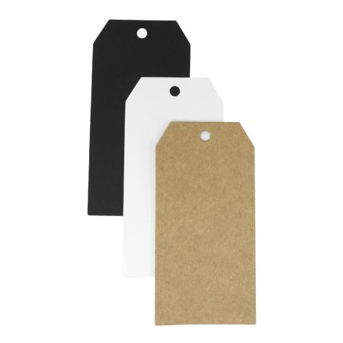 Floristik24 Étiquettes cadeaux étiquettes décoratives papier 3,5×6cm 300pcs