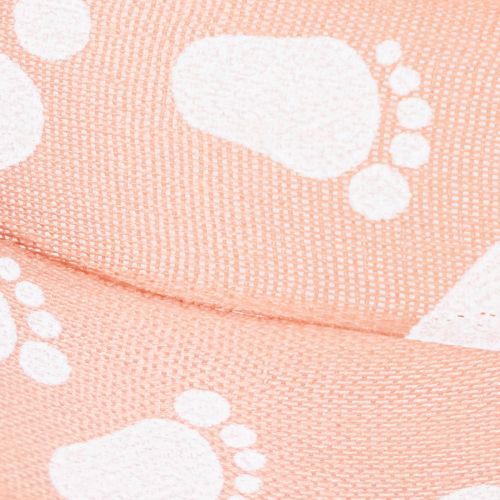 Article Ruban cadeau pour pieds de bébé, décoration de baptême, ruban rose, 25 mm, 16 m
