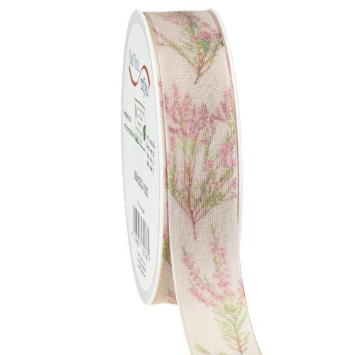 Article Ruban cadeau ruban automne tissu chiné ruban 25mm 20m
