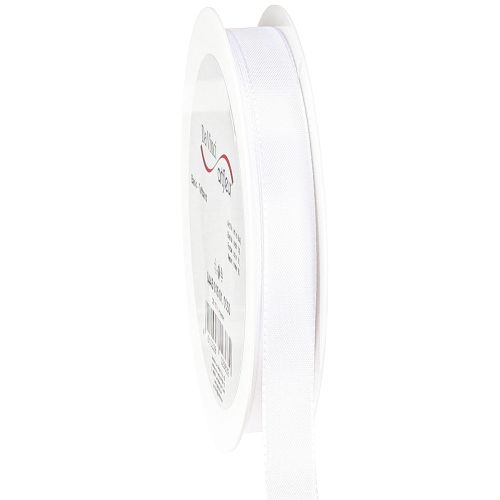 Article Ruban cadeau ruban décoratif ruban taffetas blanc 15 mm 50 m