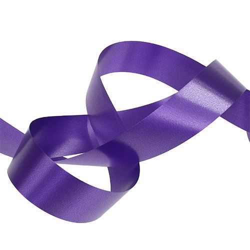 Article Ruban cadeau violet 30mm 100m