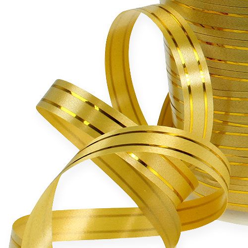 Article Ruban fendu 2 bandes dorées sur or 10mm 250m