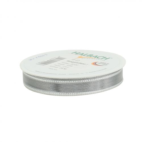 Article Ruban Cadeau Bague Argent Effet 15mm 25m