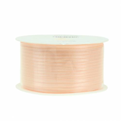 Article Ruban cadeau et décoration saumon 3mm 50m
