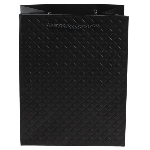 Article Sac cadeau sac cadeau noir 18×10×23cm 1 pièce