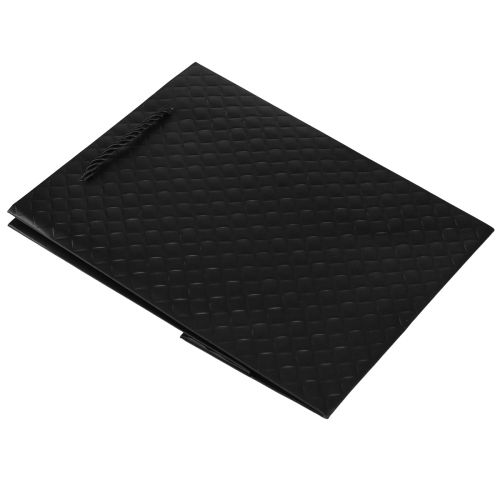 Article Sac cadeau sac cadeau noir 18×10×23cm 1 pièce