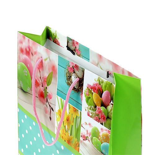 Floristik24 Sac cadeau avec motif de Pâques 25cm x 34,5cm 1p