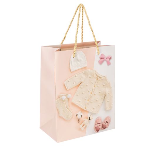 Article Sacs cadeaux pour bébés filles, sacs cadeaux de naissance, 23×18cm, 2 pièces