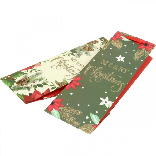 Article Sacs cadeaux Sac cadeau de Noël Joyeux Noël 36x12cm 2pcs