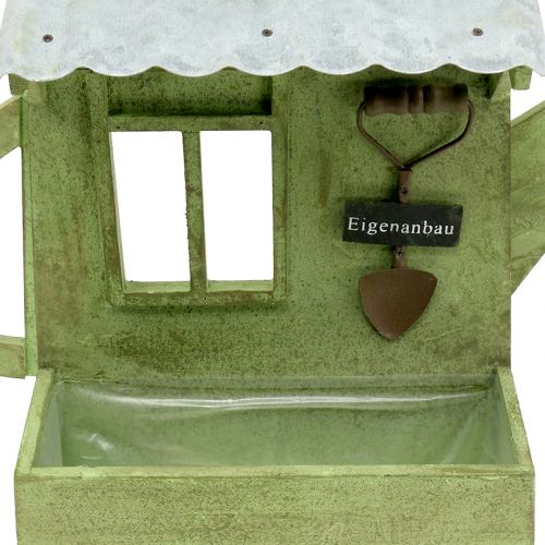 Floristik24 Jardinière Abri Jardin Vert H40cm